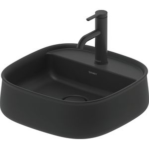 Zencha #237442 Opzetwastafel Antraciet Mat 420mm geslepen met kraangat
