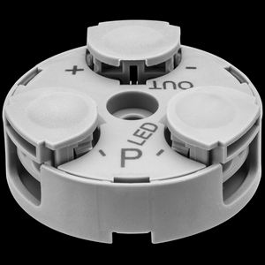 Led verbinder parallel donkergrijs (AC TerminaLED® 3050) VVE=50