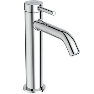 Wastafelmengkraan 3,8l/min bs z. waste h120mm chroom ceraline nuovo