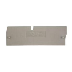 Afsluit- eindplaat (terminal) h:85.35mm b:2.5 m VVE=50