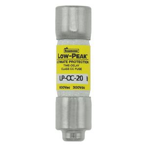 Zekering laagsp. 20A AC 600V 10x38 CC UL traag afk VVE=10