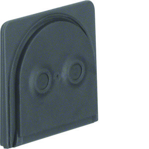 Invoerstuk voor 2 kabels W.1 grijs