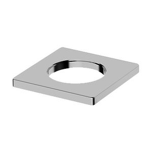 Living x-rozet vierkant 55x55mm voor kranen 2.5