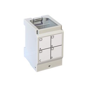 Houder 4 connectoren UTP