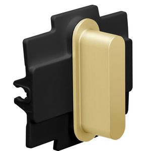 Rocker enkelvoudige schakelfuncties alu gold