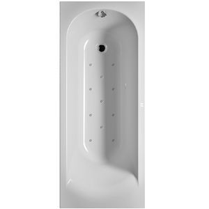 Whirlpool Miami Rihopool 150x70cm systeem AIR rechts hoogglans wit