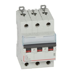 Installatieautomaat DX³ 6000A/10kA 3-polig C-karakteristiek 6A