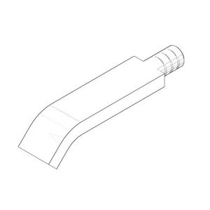 Uitloop 38x40x179mm chr 04282224200-00