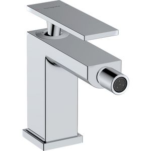 Tecturis E bidetkraan 1-hendel met trekwaste chroom