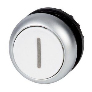 Drukknop vlak wit I terugverend M22-D-W-X1 VVE=10