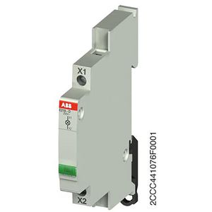 Indicatielamp met LED Groen 110-240VDC
