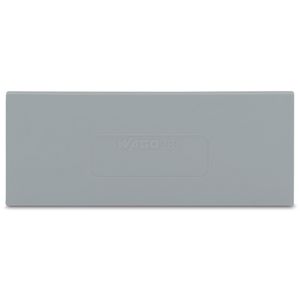 Scheidingswand 2mm grijs 280-344 VVE=25