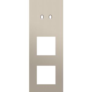 Afdekplaat 3-voud vertic. 71mm centerafst 166-57956