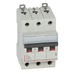 Installatieautomaat DX³ 6000A/10kA 3-polig C-karakteristiek 63A