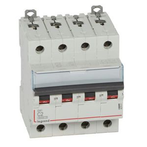 Installatieautomaat DX³ 6000A/10kA 4-polig C-karakteristiek 2A