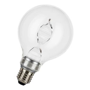 LED-lamp G95 SPIRALED gloeibol E27 DIM 3.5W 120lm 818 helder