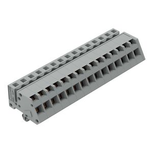 1-draads FE steker HA 2,5mm² grijs 731-515/008-000 VVE=25