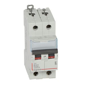 Installatieautomaat DX³ 6000A/10kA 2-polig B-karakteristiek 32