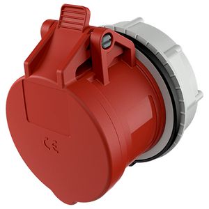 Inbouwwandcontactdoos 16A 4-polig  6H 400V IP44 Rapido