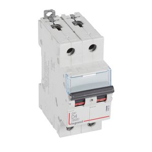 Installatieautomaat DX³ 6000A/10kA 2-polig D-karakteristiek 4A
