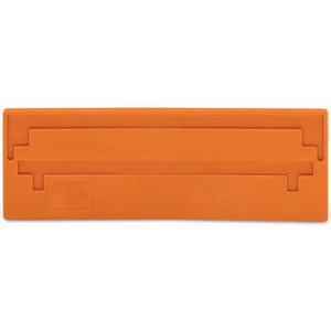 Scheidingswand 2mm oranje 282-340 VVE=25