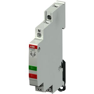 Indicatielamp met 2 LED Groen-Rood 115-250VAC