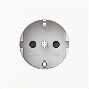 Wandcontactdoos randaarde clips inb plat art-matwit Safety+ (20 EUCB-F-44M)