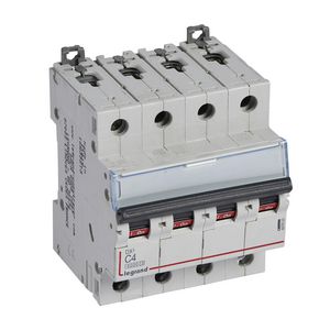 Installatieautomaat DX³ 6000A/10kA 4-polig C-karakteristiek 4A
