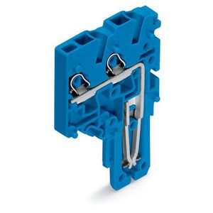 2-draads eindmodule FE steker Push-in 1,5 mm² blauw VVE=250