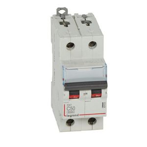 Installatieautomaat DX³ 6000A/10kA 2-polig C-karakteristiek 50A