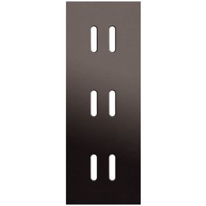 3-voudige afdekplaat Verticaal 71mm centerafstand voor drie tweev