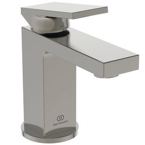 Wastafelmengkraan piccolo 5l/min z. waste silver storm (rvs-look) Extra