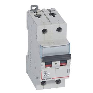 Installatieautomaat DX³ 6000A/10kA 2-polig D-karakteristiek 32A