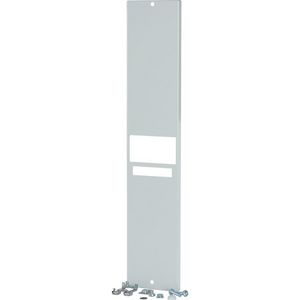 XE-XF Frontplaat uitsnede Trip-Unit NZM1 3P vast 100mm B=600