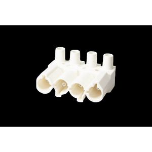 Steker 4-polig male wit (AC166 GST/ 4 w) VVE=10