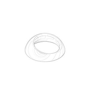 Kapje 37x11,7mm chr 092830013-00