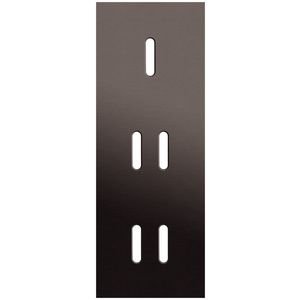 3-voudige afdekplaat Verticaal 71mm centerafstand voor een enkelv