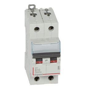 Installatieautomaat DX³ 6000A/10kA 2-polig B-karakteristiek 10