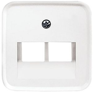 Centraalplaat voor datadoos 2 x RJ45 R-alpin (1803-02-214)