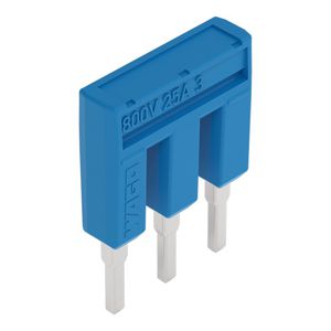 Brug 3-voudig geisoleerd blauw 2002-403/000-006 VVE=25