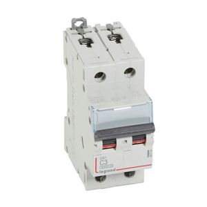 Installatieautomaat DX³ 6000A/10kA 2-polig C-karakteristiek 3A