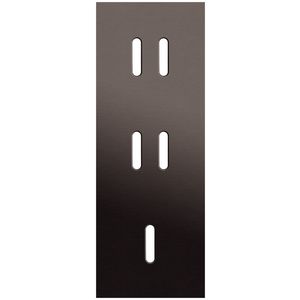 3-voudige afdekplaat Verticaal 71mm centerafstand voor twee tweev