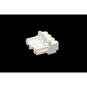 Steker 4-polig female wit (AC166-A BU/ 4 w) VVE=150
