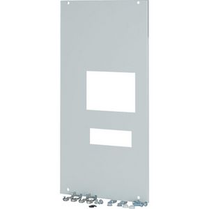 XE-XF Frontplaat uitsnede Trip-Unit NZM3 3P vast 250mm B