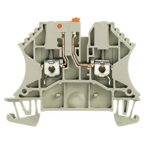 Scheidingsklem grijs 2.5mm² 24A 500V VVE=100