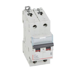 Installatieautomaat MCB DX³ 2-polig C-karakteristiek 40A 10000A