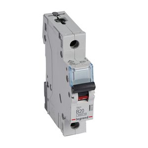 Installatieautomaat MCB TX3 1-polig B-karakteristiek 20A 6000A