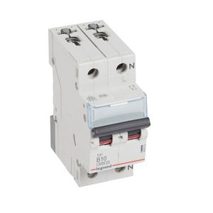 Installatieautomaat MCB TX3 1-polig + Nul B-karakteristiek 10A 6000A