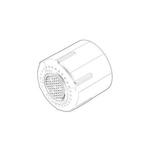 Inzetstuk Inzetstuk spoeldouche 90x90x30mm 9012010740090