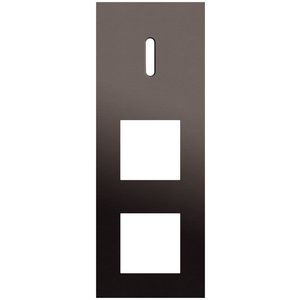3-voudige afdekplaat Verticaal 71mm centerafstand voor een enkelv